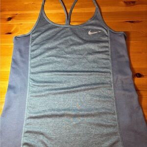 Nike Gray Racerback Tank Top